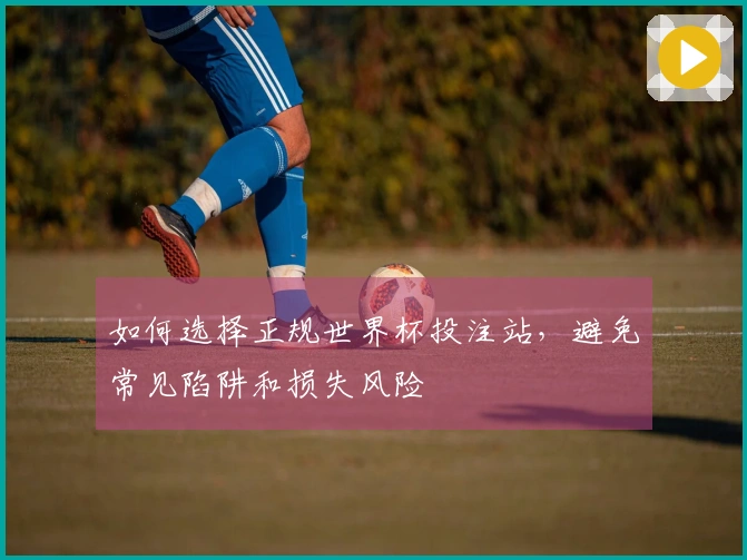 如何选择正规世界杯投注站，避免常见陷阱和损失风险