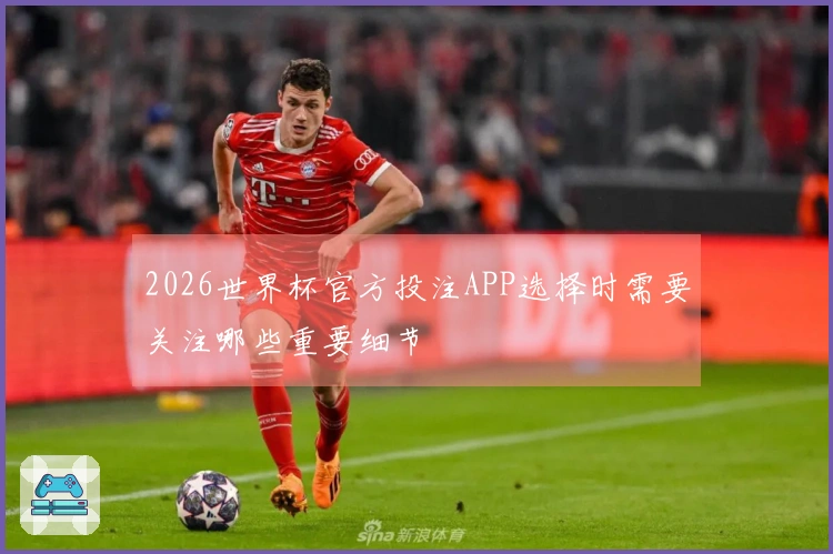 2026世界杯官方投注APP选择时需要关注哪些重要细节