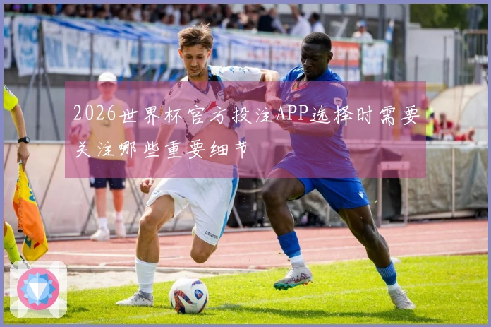 2026世界杯官方投注APP选择时需要关注哪些重要细节