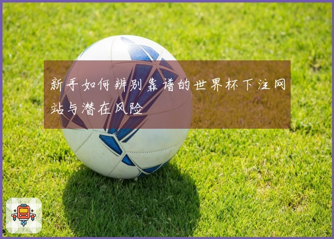 新手如何辨别靠谱的世界杯下注网站与潜在风险